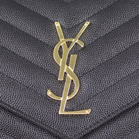 Saint Laurent Monogram Envelope Chain Wallet Hardware