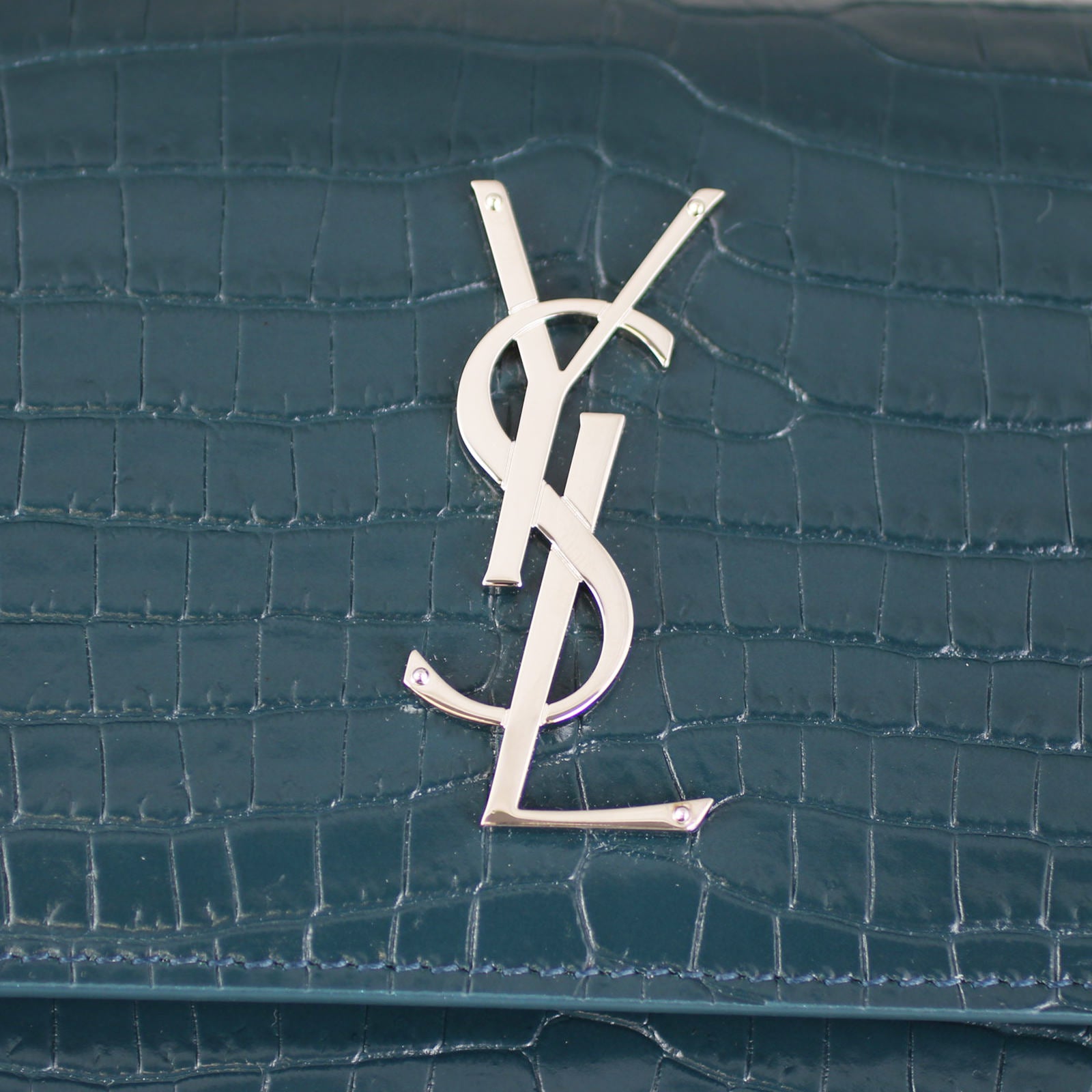 Saint Laurent Sunset Chain Wallet Logo