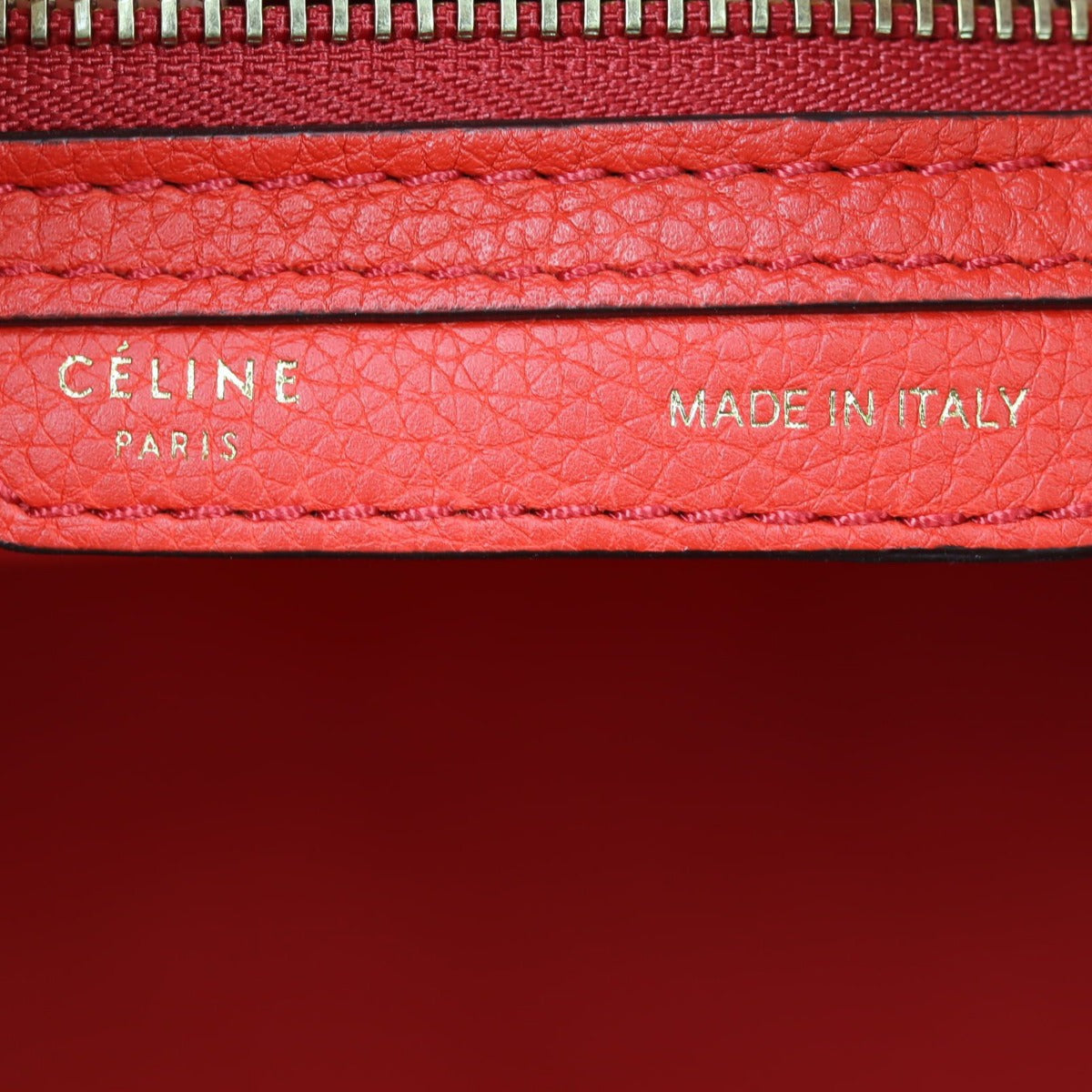 Celine Mini Luggage Tote Stamp
