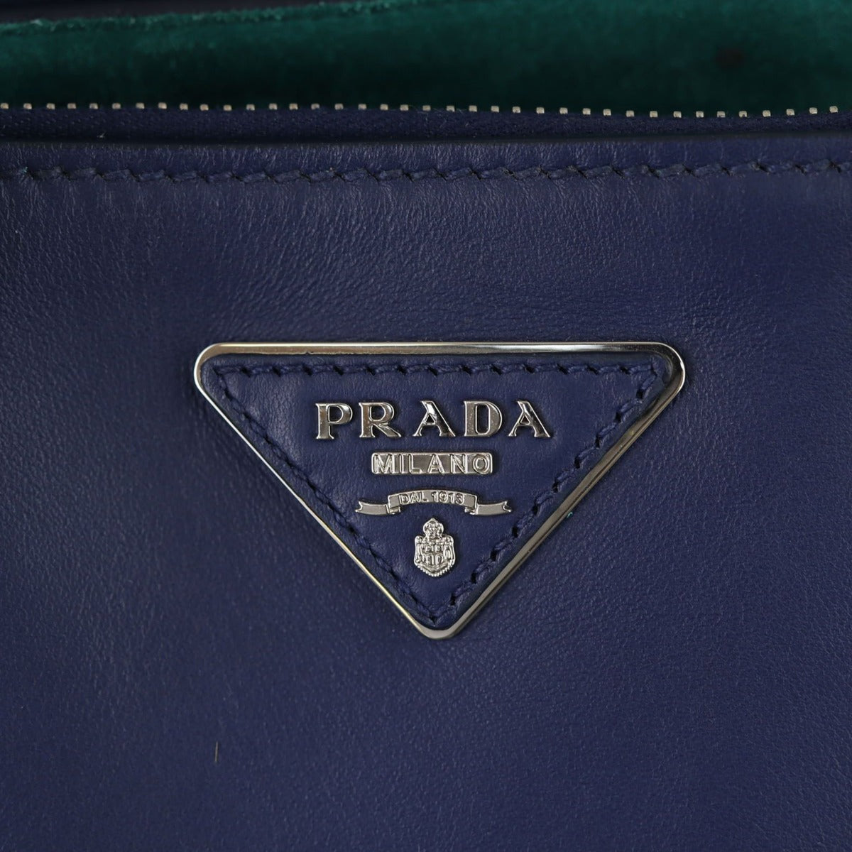 Prada City Calf Galleria Double Zip Tote Medium Hardware
