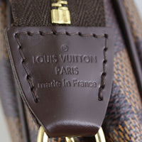 Louis Vuitton Eva Pochette Damier Ebene Stamp

