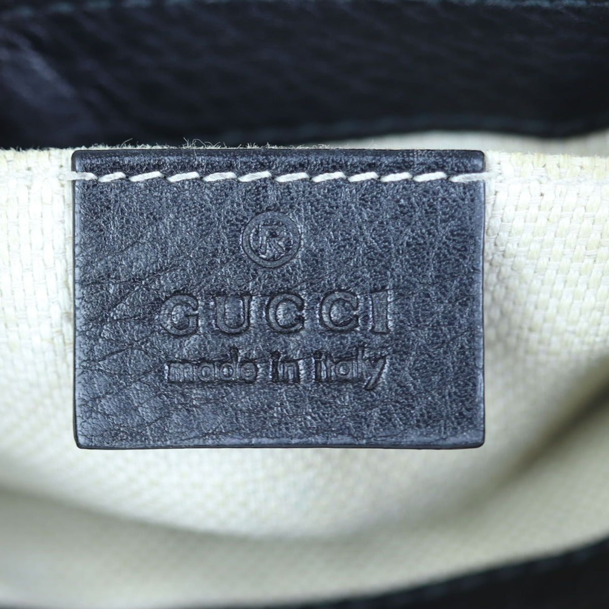 Gucci Soho Chain Crossbody (black) Stamp
