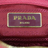 Prada Saffiano Lux Small Bowling Bag Stamp
