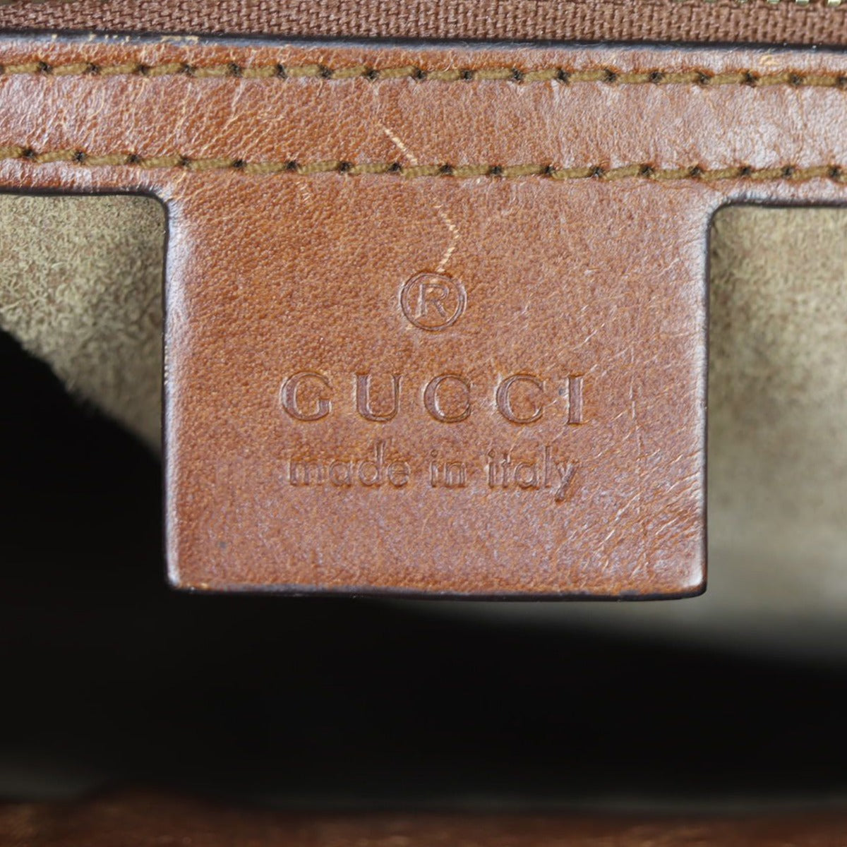 Gucci GG Supreme Small Zip Tote Stamp

