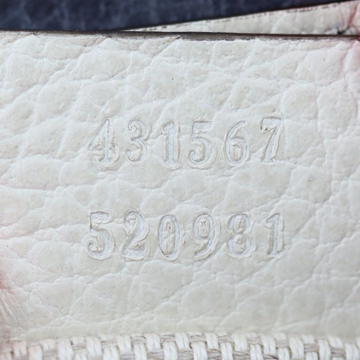 Gucci Soho Leather Shoulder Bag Tri-colour Date code