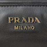 Prada Soft Calf Large Clutch Hardware
