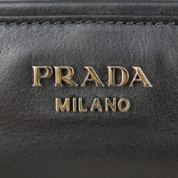 Prada Soft Calf Large Clutch Hardware
