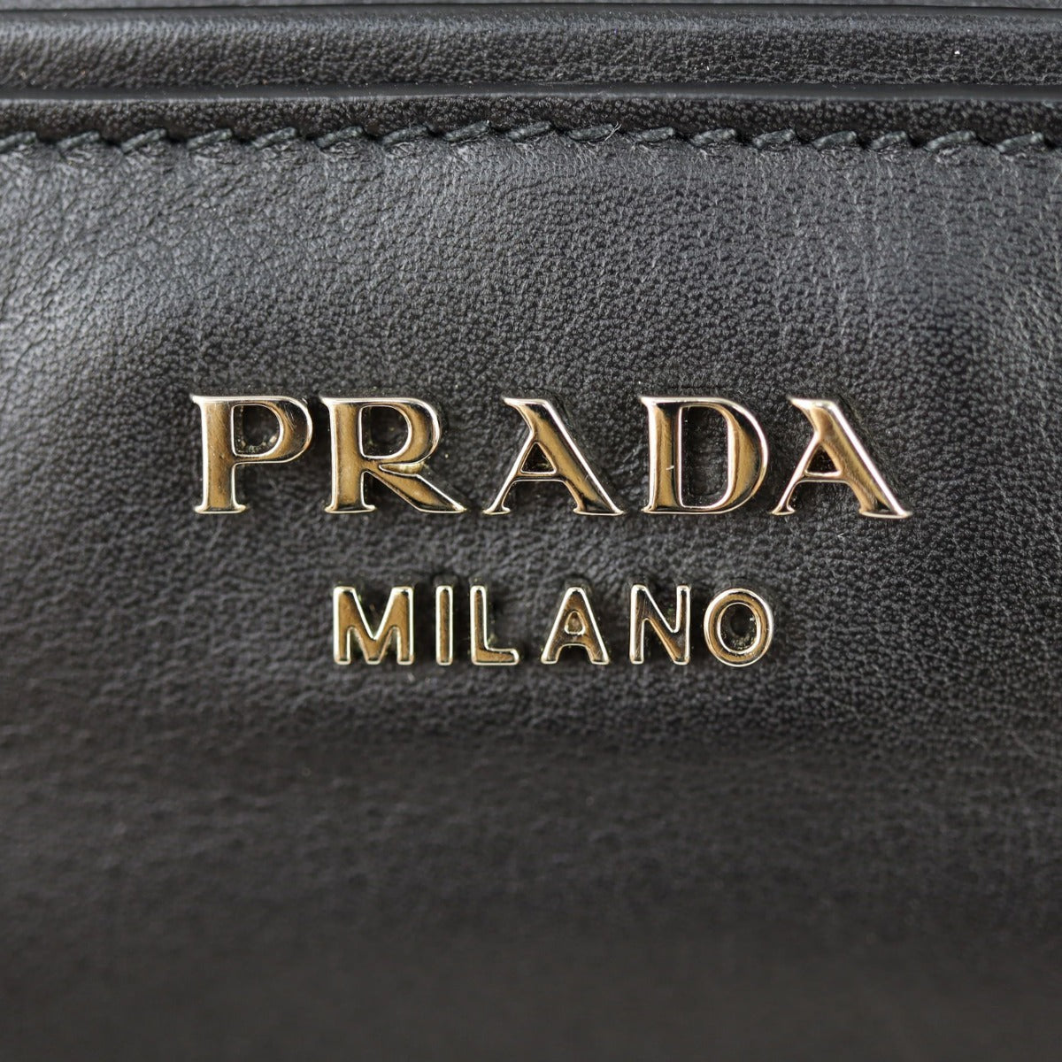 Prada Soft Calf Large Clutch Hardware
