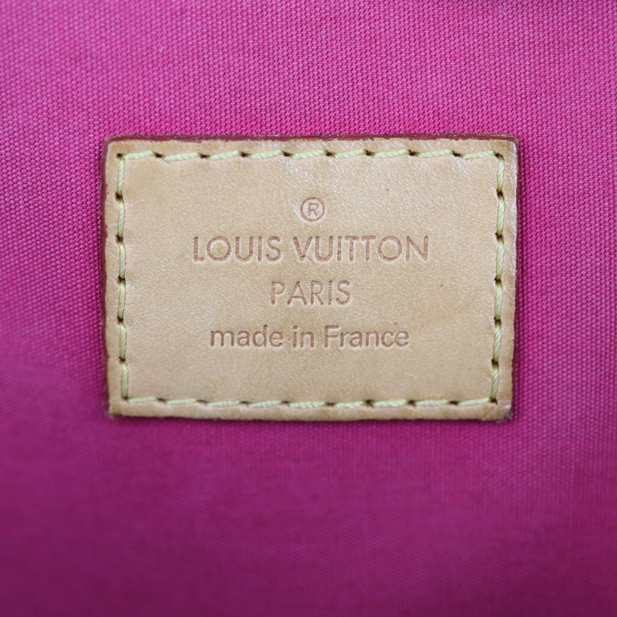 Louis Vuitton Alma MM Monogram Vernis Stamp

