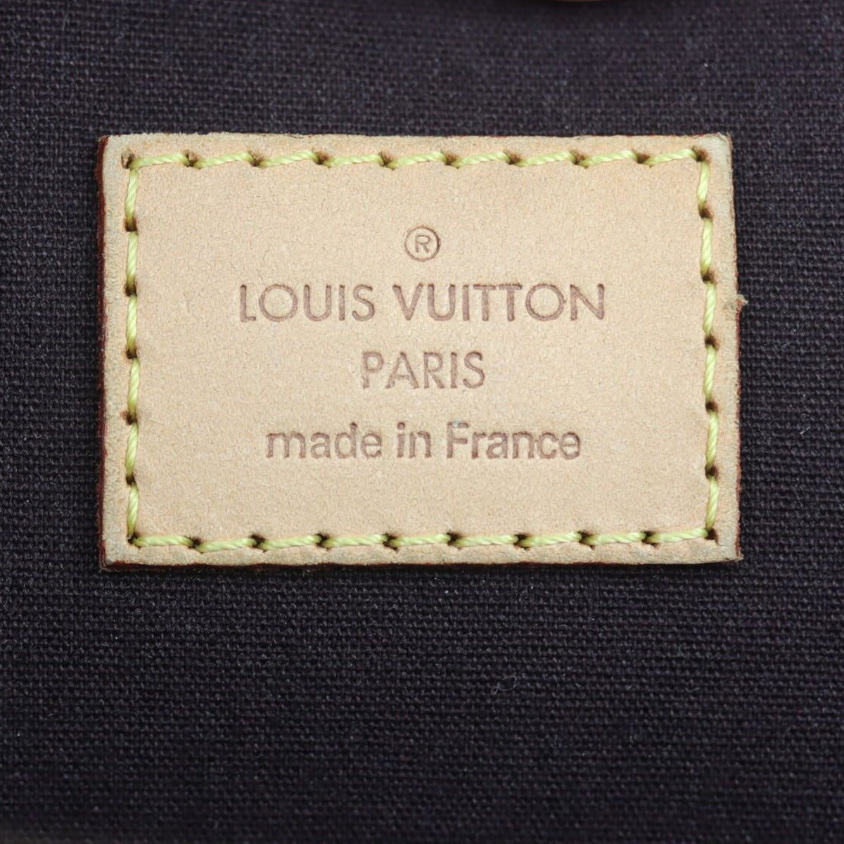 Louis Vuitton Alma PM Monogram Vernis Stamp
