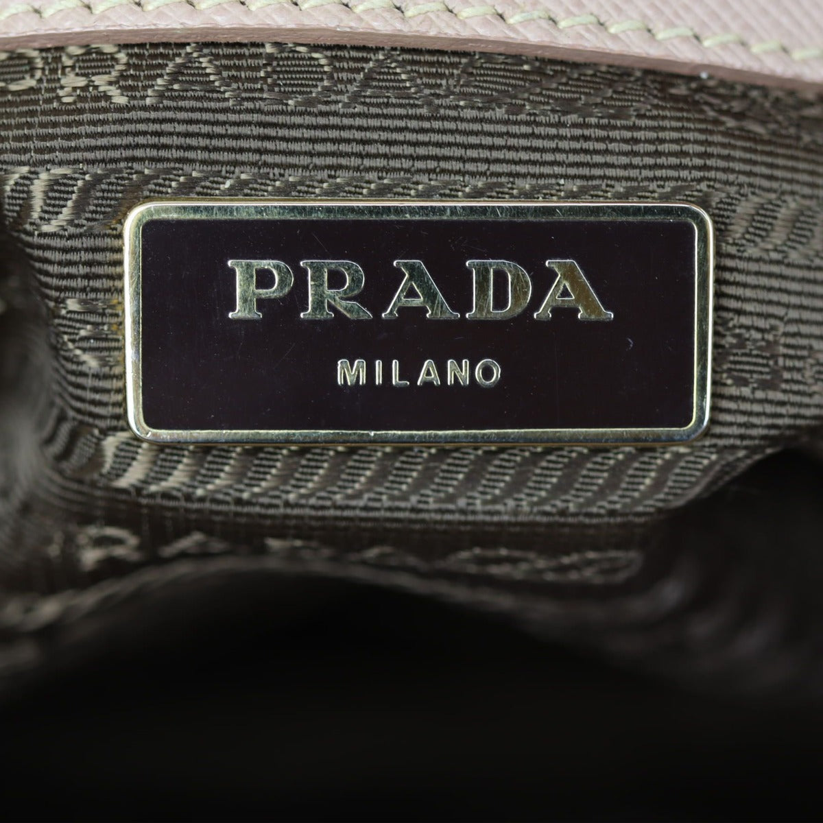 Prada Saffiano Lux Galleria Double Zip Tote Medium Stamp
