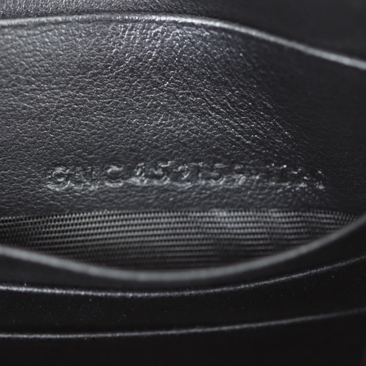 Saint Laurent Kate Tassel Chain Wallet Croc-Embossed Date code
