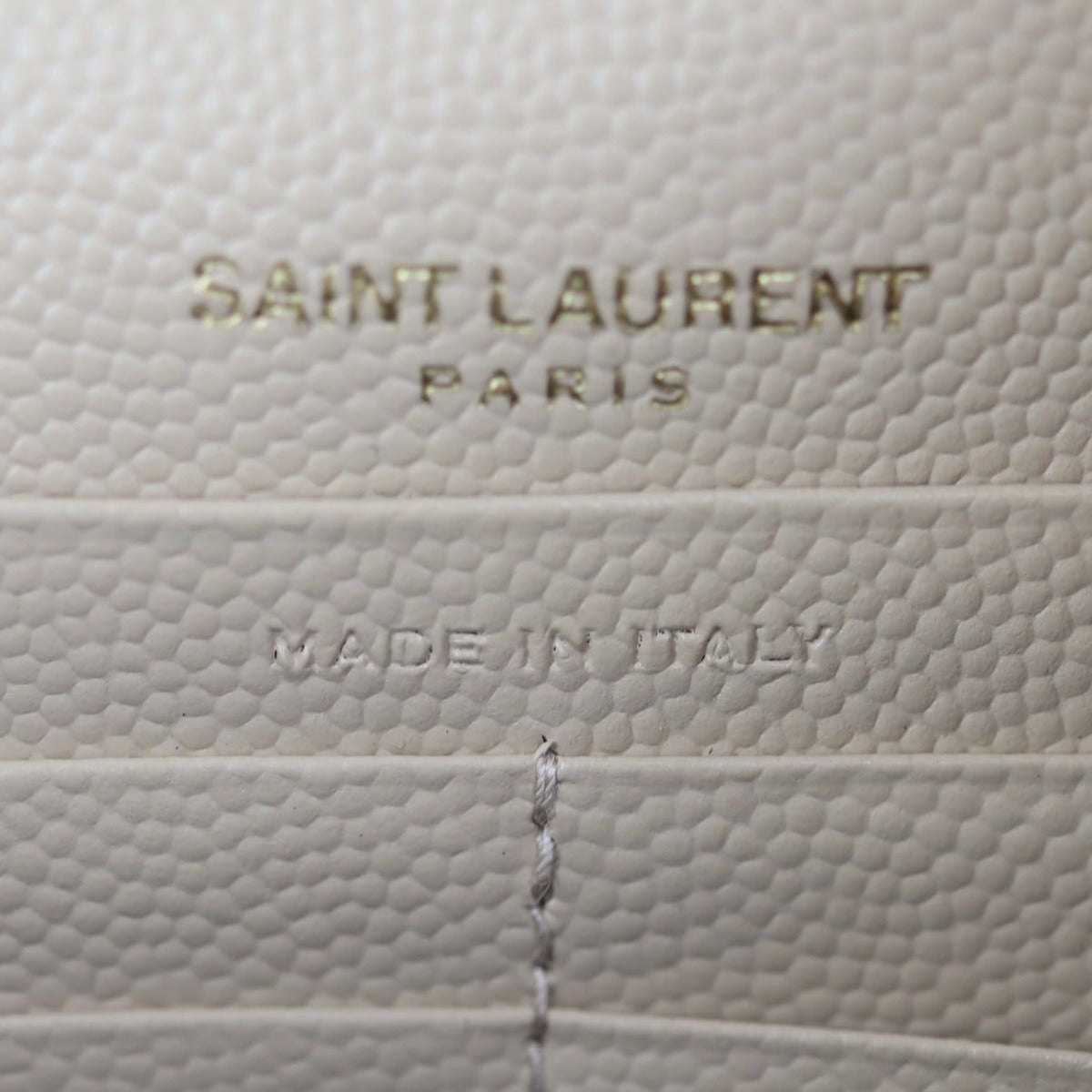 Saint Laurent Monogram Envelope Chain Wallet Stamp
